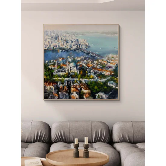 Silent Waves of the Golden Horn Oil Painting