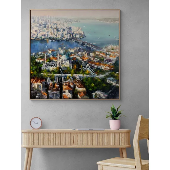 Silent Waves of the Golden Horn Oil Painting