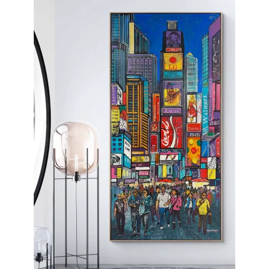 Lights of New York Oil Painting