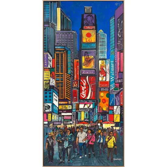 Lights of New York Oil Painting