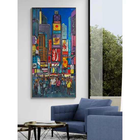 Lights of New York Oil Painting