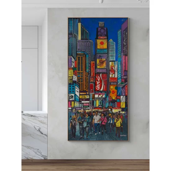 Lights of New York Oil Painting