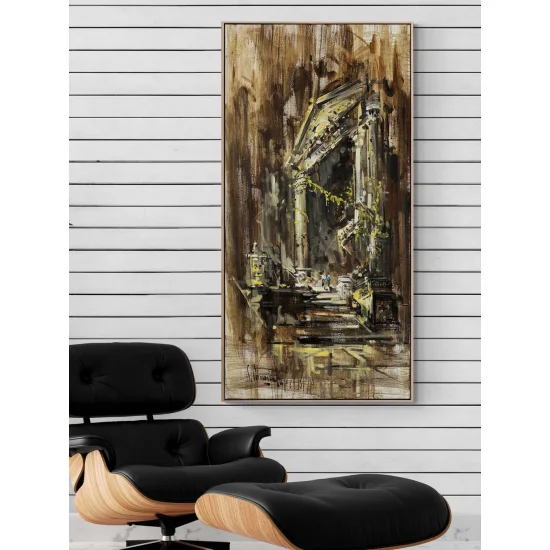 Old City, New Perspective Oil Painting