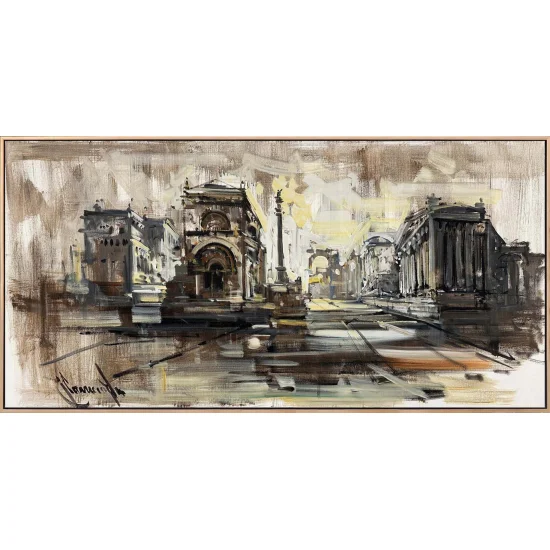 Zamanın Sessizliği Yağlı Boya Tablosu