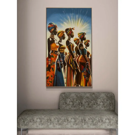 Kadınların Ezgisi Yağlı Boya Tablosu