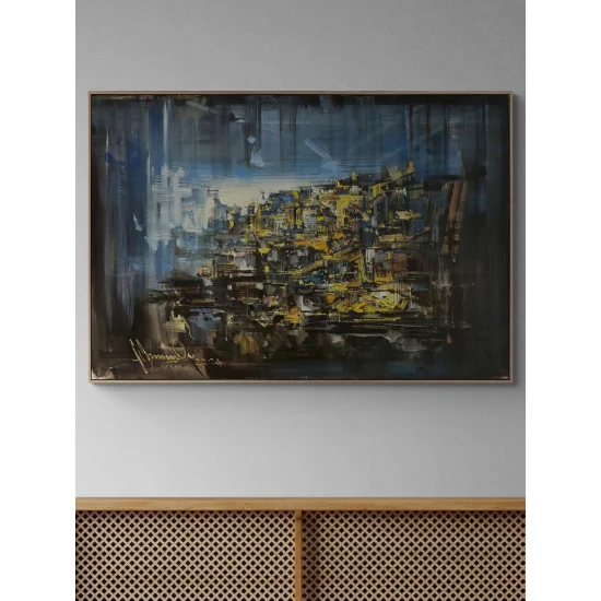 Düşlerin Ritmi Yağlı Boya Tablosu