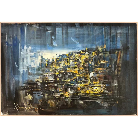 Düşlerin Ritmi Yağlı Boya Tablosu