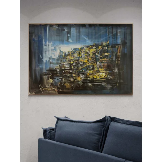 Düşlerin Ritmi Yağlı Boya Tablosu