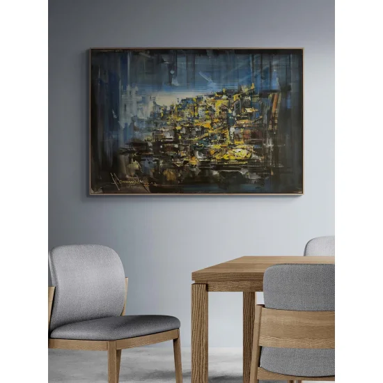 Düşlerin Ritmi Yağlı Boya Tablosu