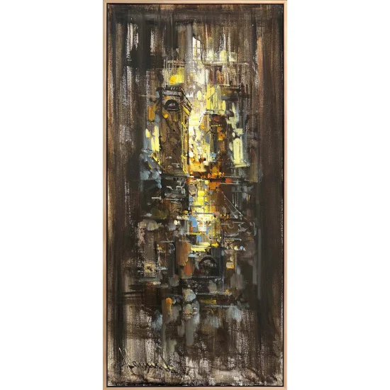 Enerjinin Döngüsü Yağlı Boya Tablosu