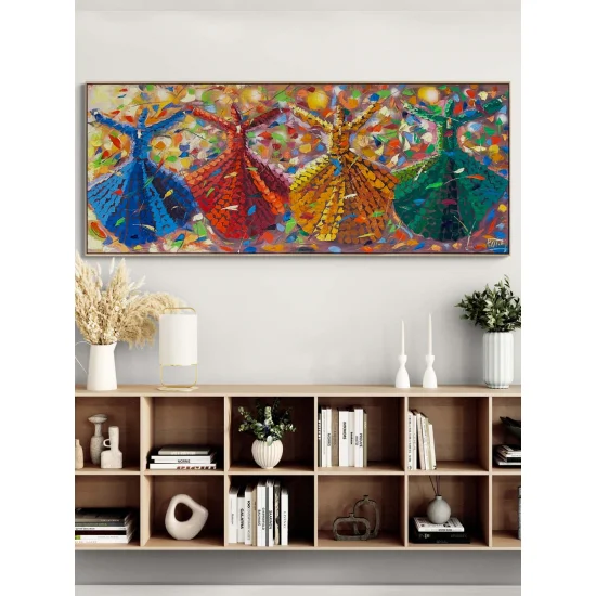 Ruhun Kanatları Yağlı Boya Tablosu