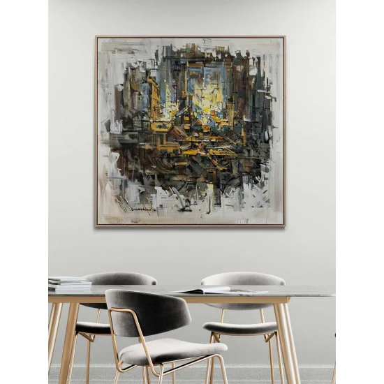 Duyguların Evrimi Yağlı Boya Tablosu