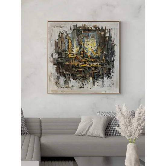 Duyguların Evrimi Yağlı Boya Tablosu