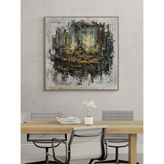 Duyguların Evrimi Yağlı Boya Tablosu