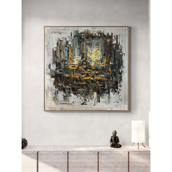 Duyguların Evrimi Yağlı Boya Tablosu