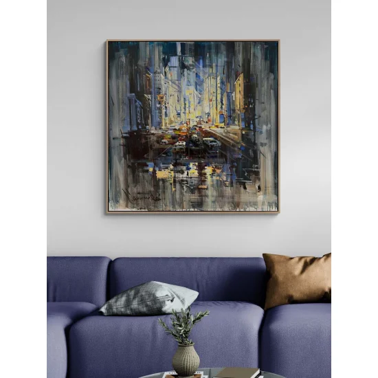 Symphony of the Big City Oil Painting