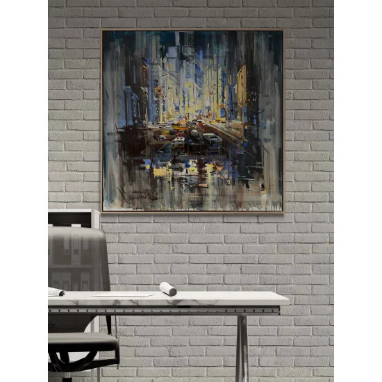 Symphony of the Big City Oil Painting