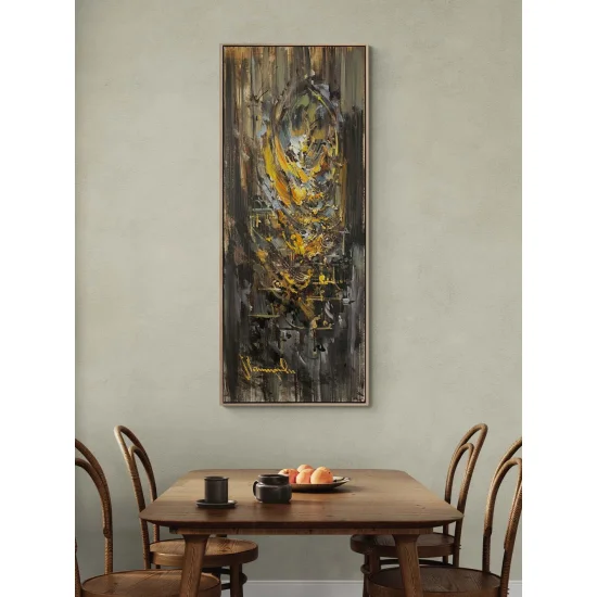 Yansımanın Ötesi Yağlı Boya Tablosu