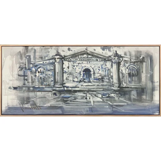 The Blue of History Oil Painting