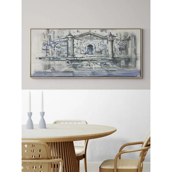 The Blue of History Oil Painting