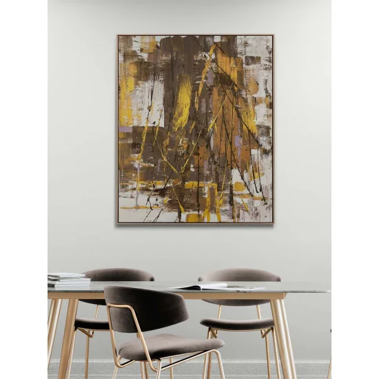 Behind the Traces Oil Painting