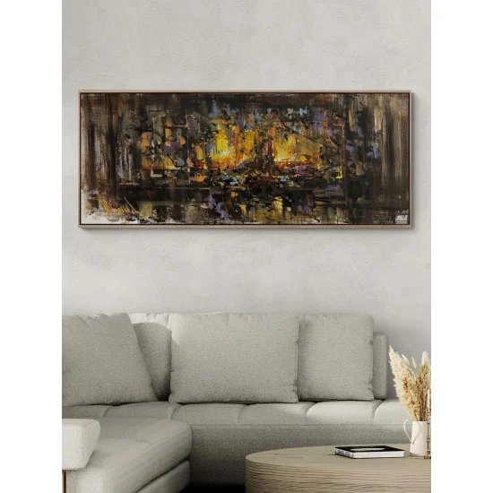 Bilinçaltı Sessiz Çığlıklar Yağlı Boya Tablosu