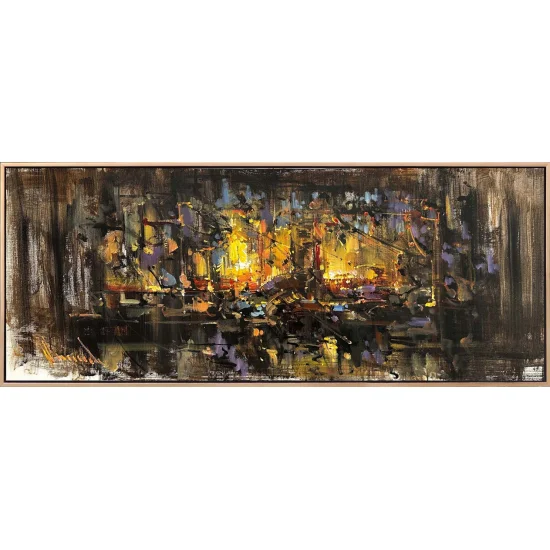 Bilinçaltı Sessiz Çığlıklar Yağlı Boya Tablosu