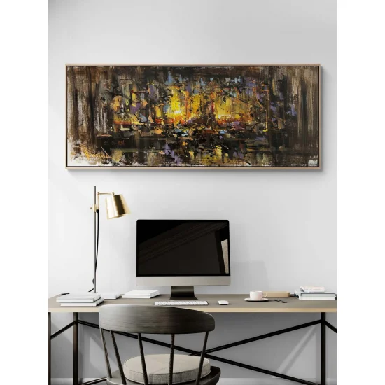 Bilinçaltı Sessiz Çığlıklar Yağlı Boya Tablosu