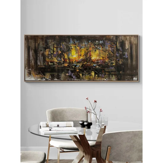 Bilinçaltı Sessiz Çığlıklar Yağlı Boya Tablosu