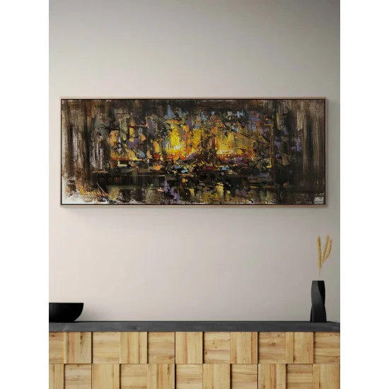 Bilinçaltı Sessiz Çığlıklar Yağlı Boya Tablosu