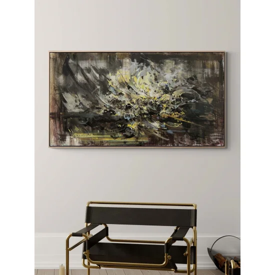 Görünmez Ritim Yağlı Boya Tablosu