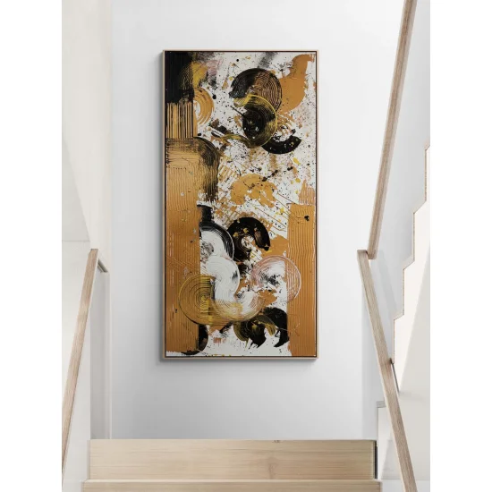 Zamanın İzleri Ardında Yağlı Boya Tablosu