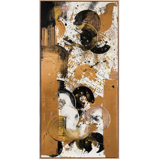 Zamanın İzleri Ardında Yağlı Boya Tablosu