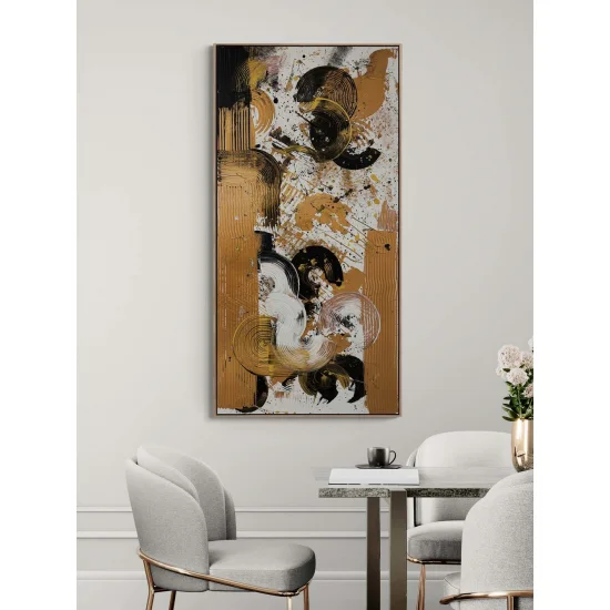 Zamanın İzleri Ardında Yağlı Boya Tablosu