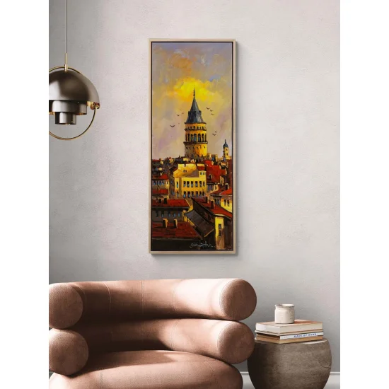 Return to Galata Oil Painting