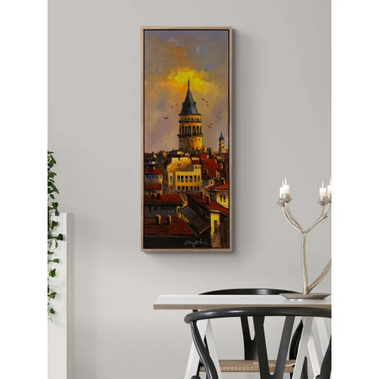 Return to Galata Oil Painting