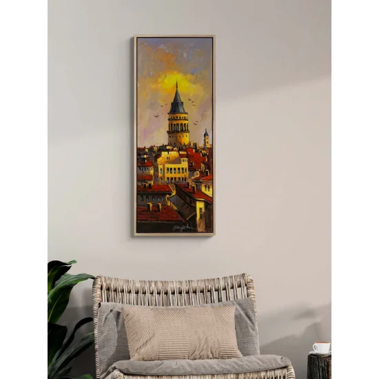 Return to Galata Oil Painting