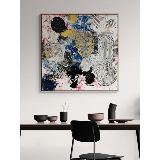 Boşluğun Büyüsü3 Yağlı Boya Tablosu