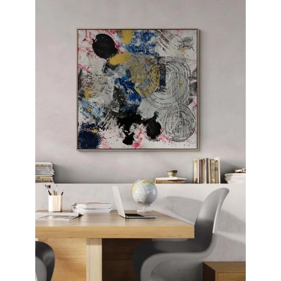 Boşluğun Büyüsü3 Yağlı Boya Tablosu