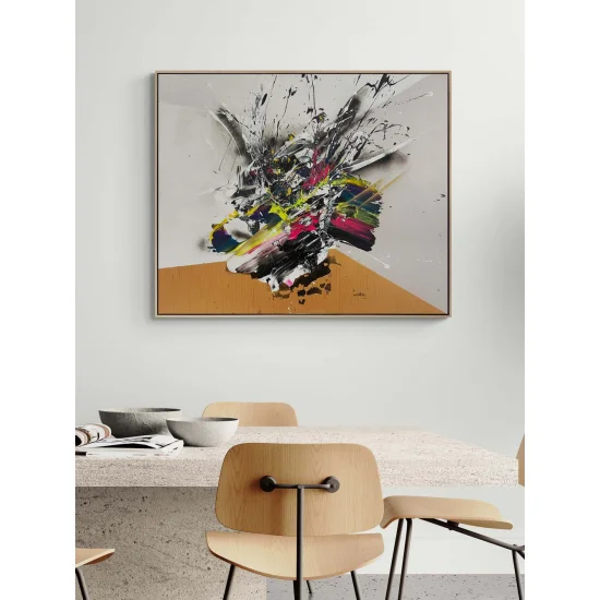 Renklerin Senfonisi Yağlı Boya Tablosu