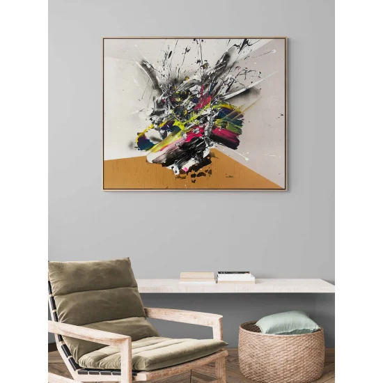 Renklerin Senfonisi Yağlı Boya Tablosu