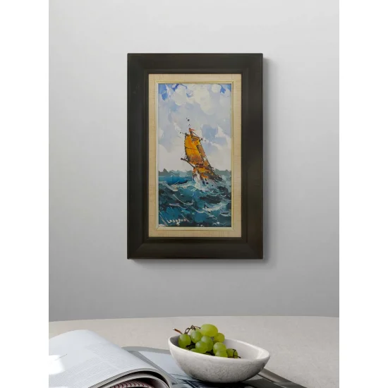 A Day at Sea Oil Painting