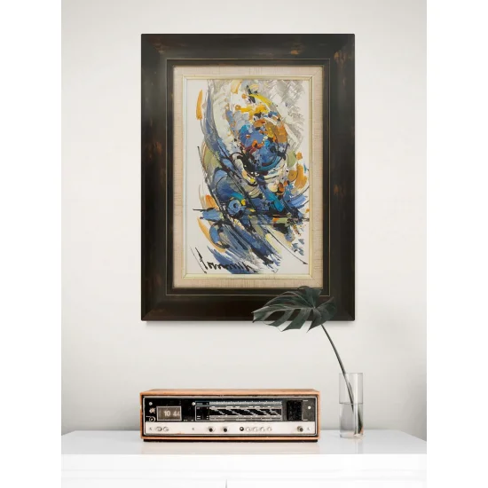 İçsel Fırtına Yağlı Boya Tablosu