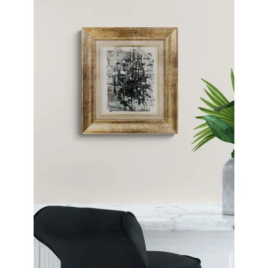 Mekanik Düzen Yağlı Boya Tablosu