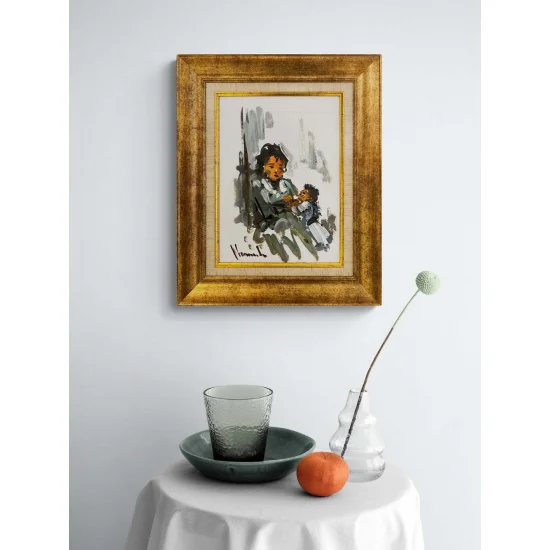 Past and Future Oil Painting