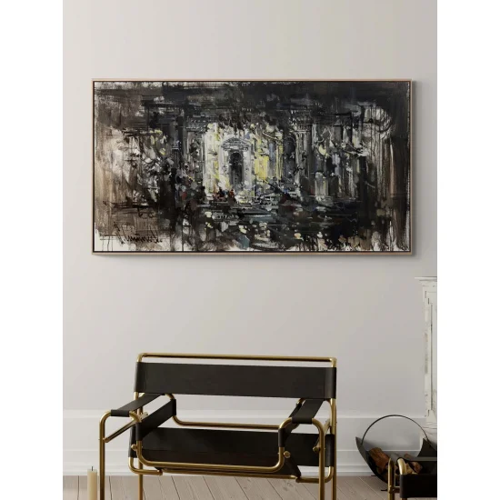 Towards the Past Oil Painting