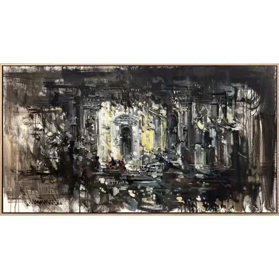 Towards the Past Oil Painting