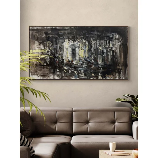 Towards the Past Oil Painting