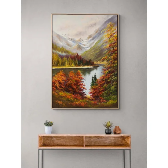 Sonbahar Zaman Yağlı Boya Tablosu