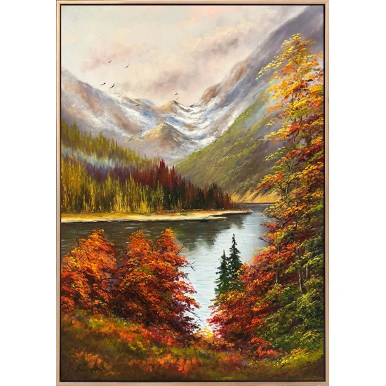 Sonbahar Zaman Yağlı Boya Tablosu